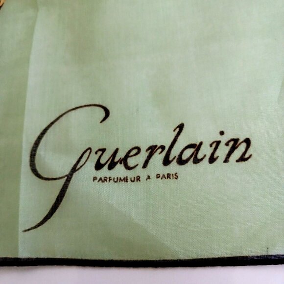GUERLAIN Parfumeur a Paris Cologne Chamade Pocket Square Handkerchief Lot Scarf - Picture 8 of 12